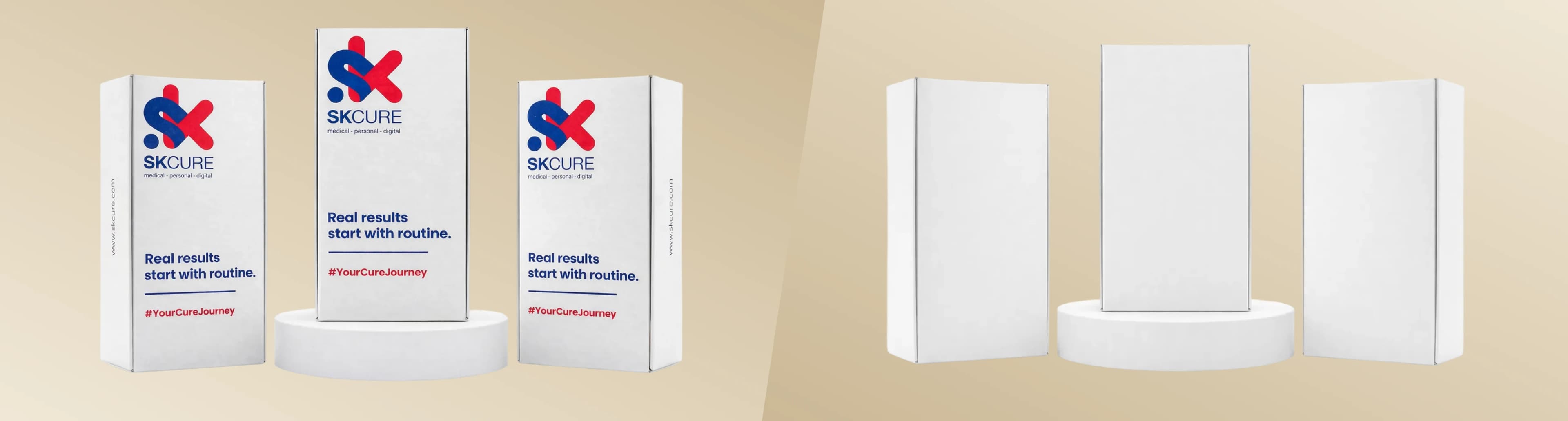 השוואה בין אריזות מותאמות אישית של SKCURE לבין קופסאות רפואיות גנריות